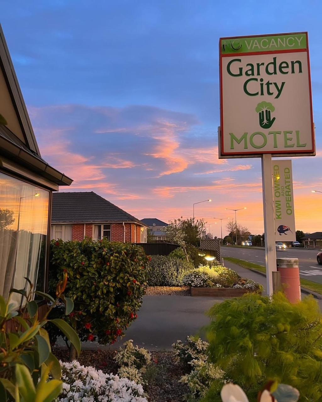 Garden City Motel Christchurch Exteriér fotografie